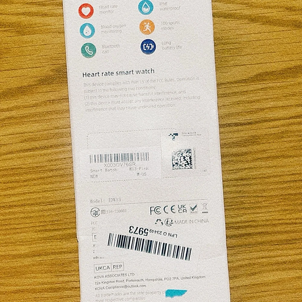 Brand New Smartwatch – Perfect Condition, Great Features!